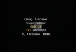 1996 - United States House of Representatives Offices and Issue Campaigns - Ganske John Greg - &quot;Ryan White&quot;, 1996-01-01 - 1996-12-31