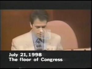 1998 - U.S. House of Representatives - Rush - Holt - &quot;Unplugged&quot;, 1998-01-01 - 1998-12-31