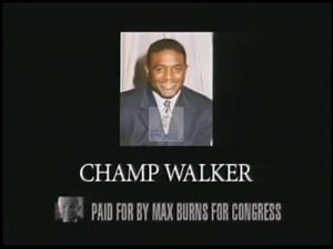 2002 - U.S. House of Representatives - O. Maxie (Max) - Burns - &quot;Change&quot;, 2002-01-01 - 2002-12-31