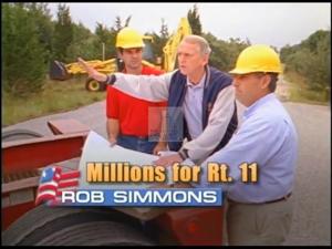 2004 - U.S. House of Representatives - Robert Ruhl (Rob) - Simmons - &quot;Accomplishments-Humvee Combo&quot;, 2004-01-01 - 2004-12-31