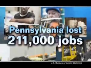 2010 - U.S. House of Representatives - Anti-Joe Sestak - &quot;Need Jobs not Card Check&quot;, 2010-01-01 - 2010-12-31