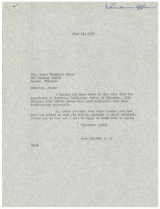 Correspondence Regarding Susan Younghawk Coons&#39; Oil Royalty Payments Investigation, 1951-01-01 - 1953-12-31