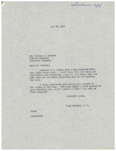 Correspondence Regarding Mrs. Norma Brown Boyd&#39;s Case, 1953-05-18