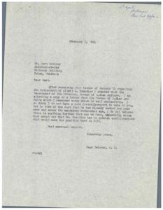 Correspondence on Mandatory Retirement of Albert A. Exendine from Indian Service, 1951-01-01 - 1953-12-31