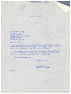 Correspondence Regarding Tribal Resolutions and Recommendations in the Bureau of Indian Affairs (1958), 1955-01-01 - 1960-12-31