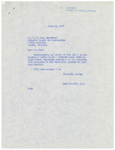 Correspondence Regarding the Resolution of the Seminole County Bar Association and the Bureau of Indian Affairs, 1947-08-04