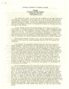 1959 Executive Council Meeting of the National Congress of American Indians: Key Issues and Concerns, 1950-01-01 - 1959-12-31
