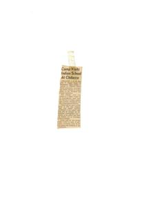 U.S. Representative Investigates Alleged Student Abuse at Chilocco Indian School, 1950-01-01 - 1959-12-31