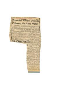 State Education Official Defends Chilocco Indian School Amidst Allegations of Mistreatment, 1950-01-01 - 1959-12-31