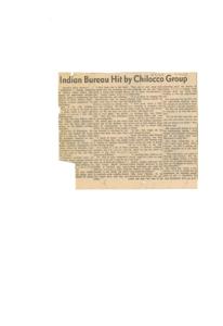 Student Leaders and Law Enforcement Officials Denounce Bureau of Indian Affairs&#39; Report on Chilocco Indian School, 1950-01-01 - 1959-12-31