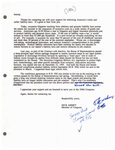 Reforming America&#39;s Costly and Unfair Liability Laws: A Call for Change, 1995-12-22